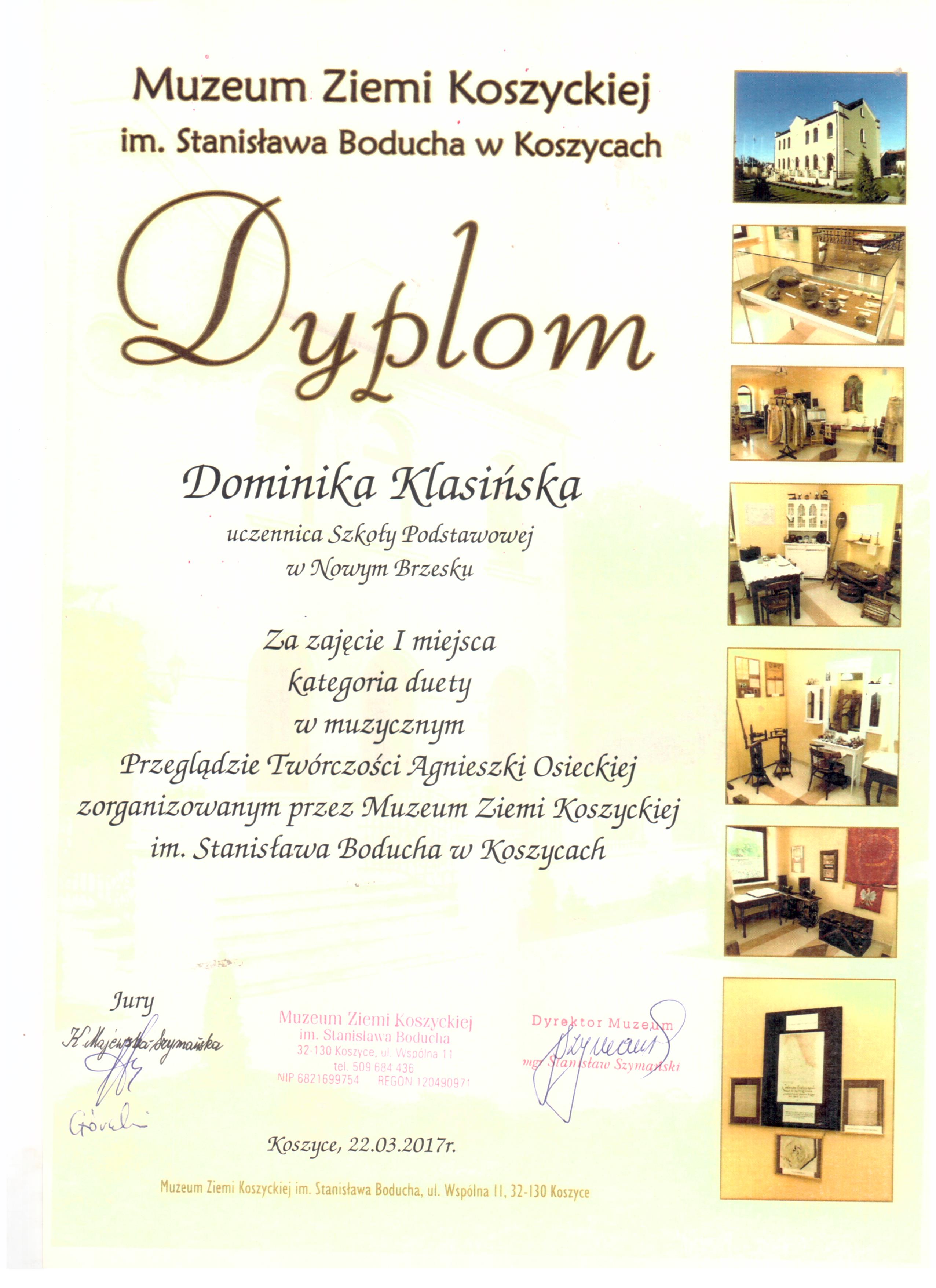 dyplom klasinska 2