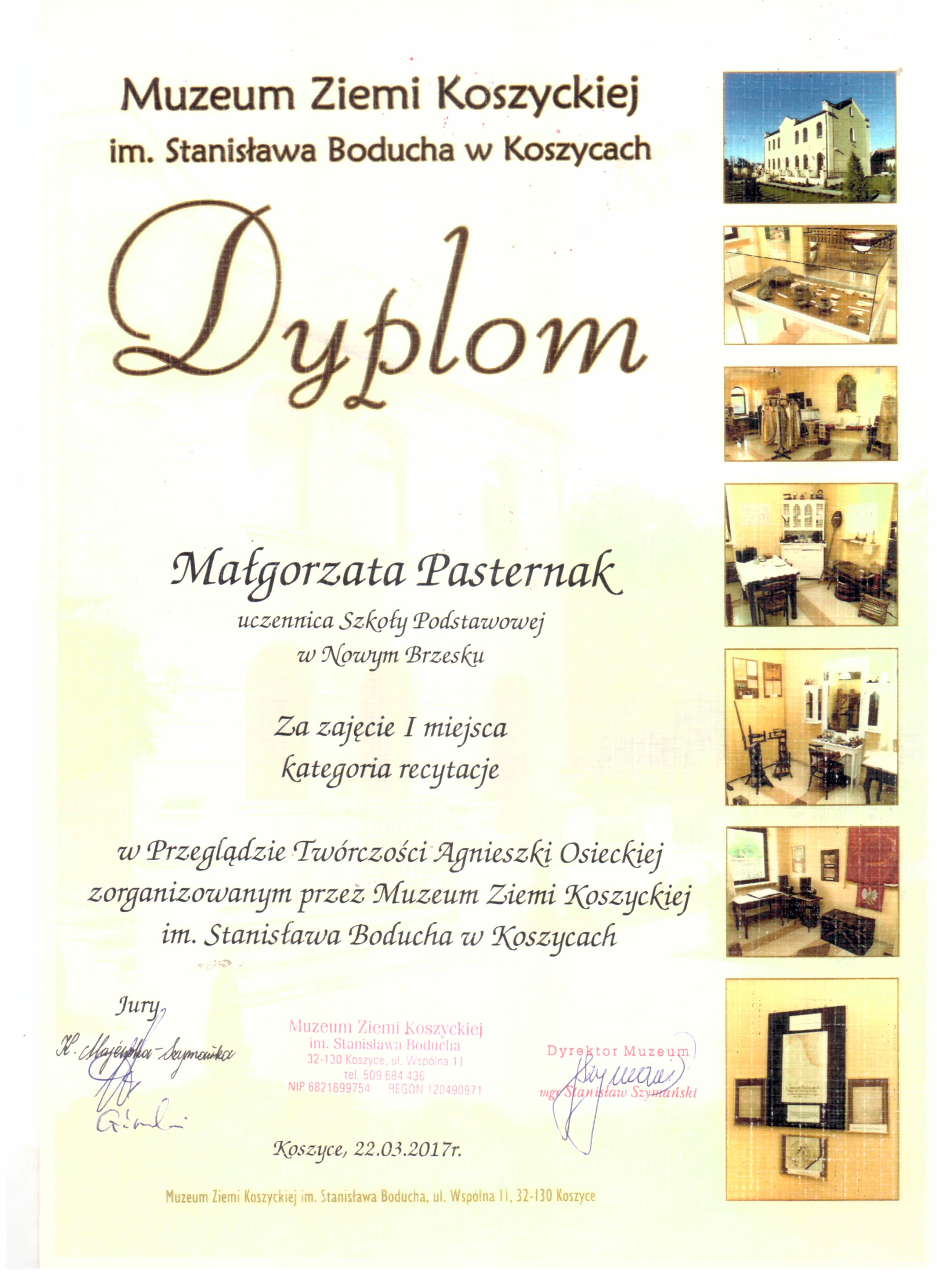 dyplom pasternak